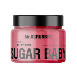 Цукровий скраб для тіла Mr.Scrubber Sugar Baby Cherry Bomb 450 г
